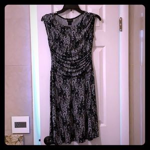 Black and white dress